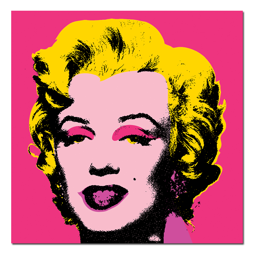 Pink Marilyn Sticker - Chrysler Museum Shop