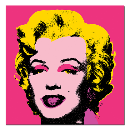 Pink Marilyn Sticker - Chrysler Museum Shop