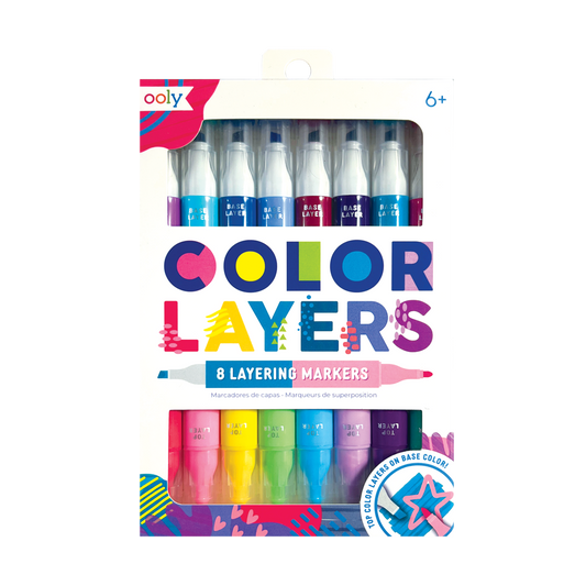 Color Layers Marker-Set, 8er-Set