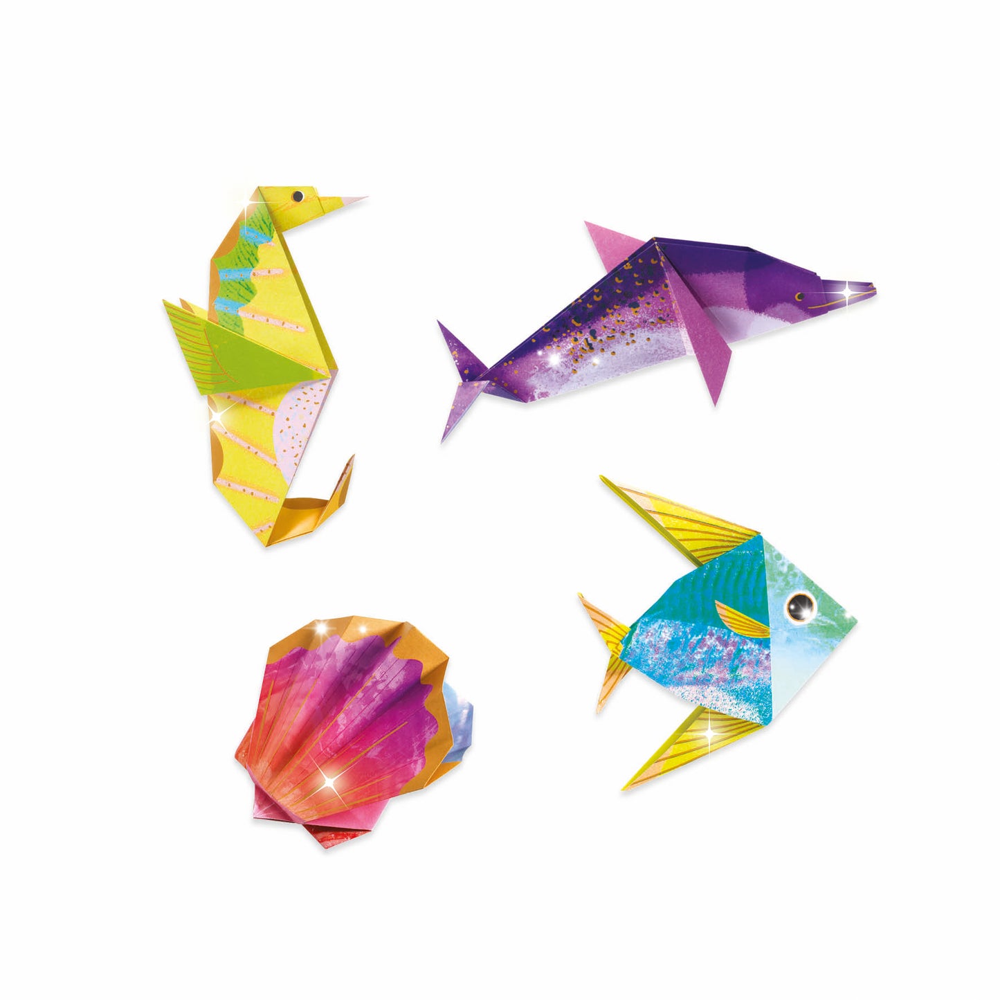 Origami Paper Craft Kit: Sea Creatures