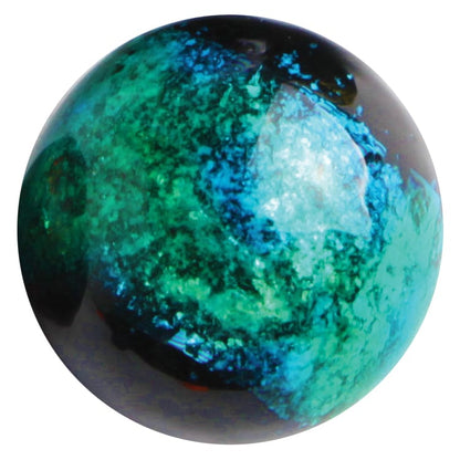 Handmade Glass Marble: Constellation