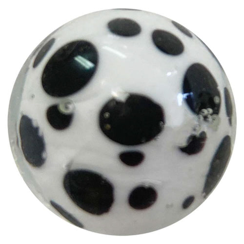 Handmade Glass Marble: Dalmatian - Chrysler Museum Shop