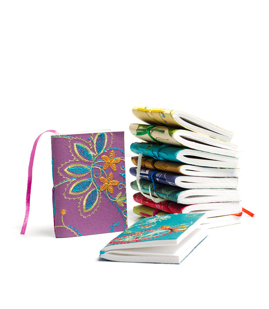 Mini Notebook with Recycled Paper