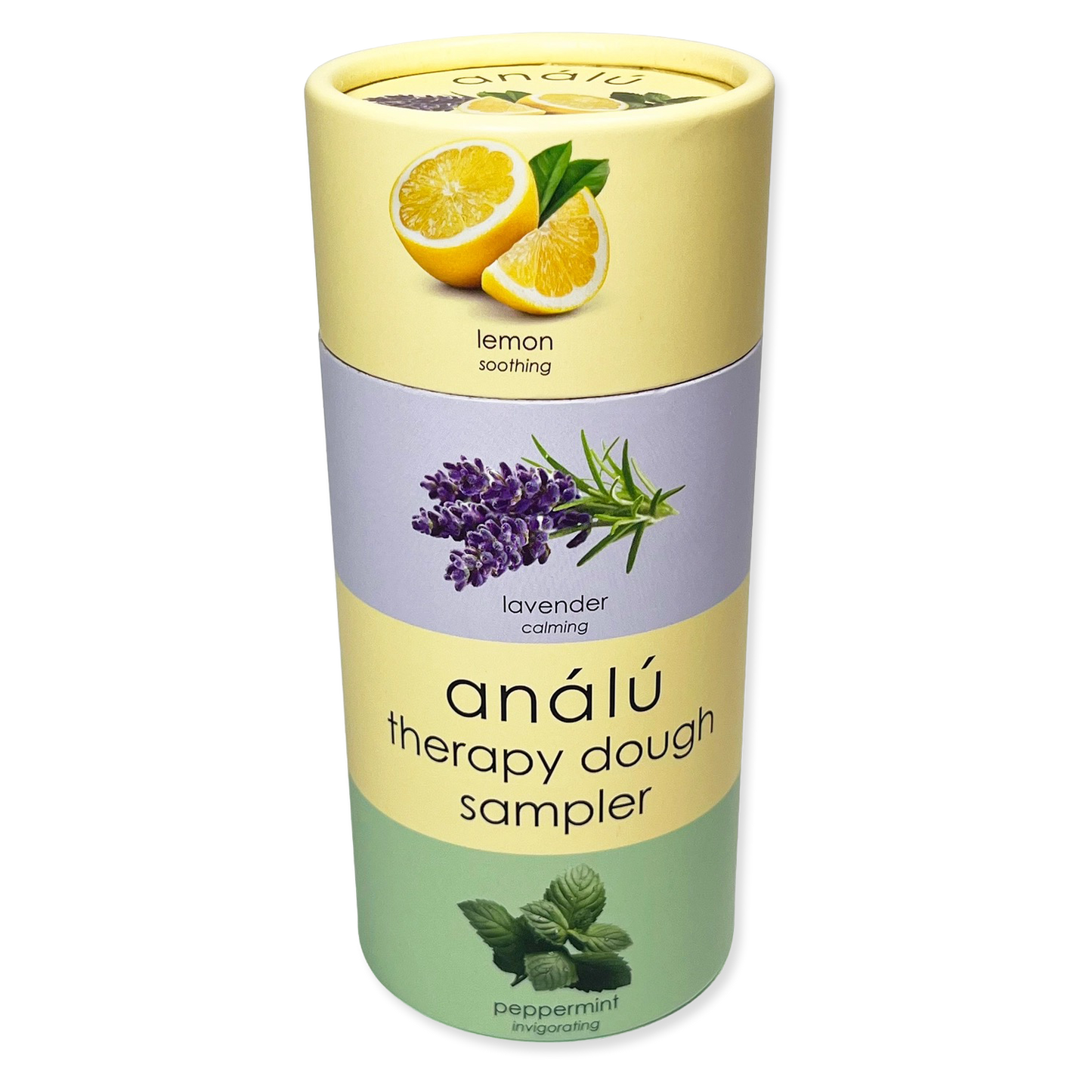 Tube package of análú therapy doughs.