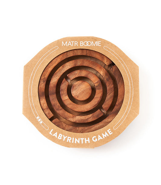 Klassisches Labyrinthspiel aus Holz