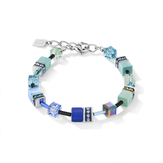 GeoCUBE® Bracelet: Blue/Green
