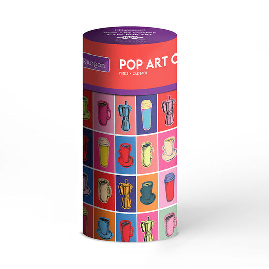 Pop-Art-Puzzle „Kaffeeliebhaber“, 1000 Teile