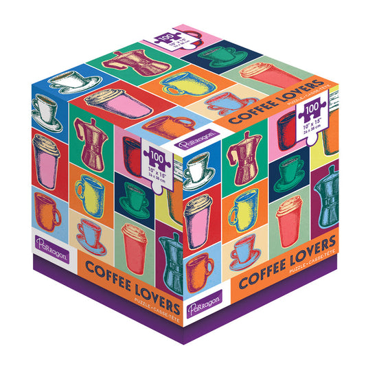 Pop-art Coffee Lovers Jigsaw Puzzle