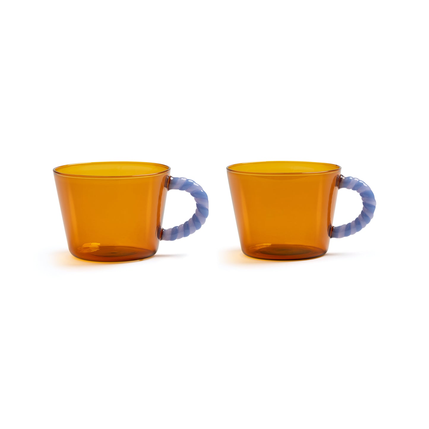 Duet Tea Cups Set of 2 (Amber)