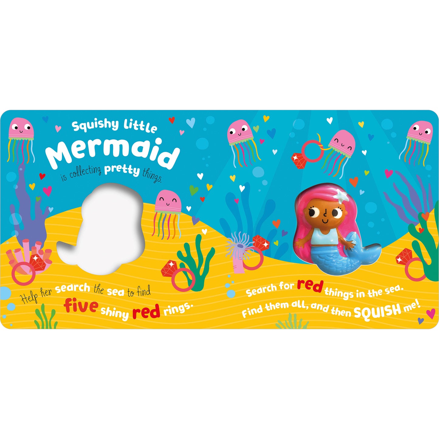 Squish 'n' Squeeze Mermaid Board Book - Chrysler Museum Shop