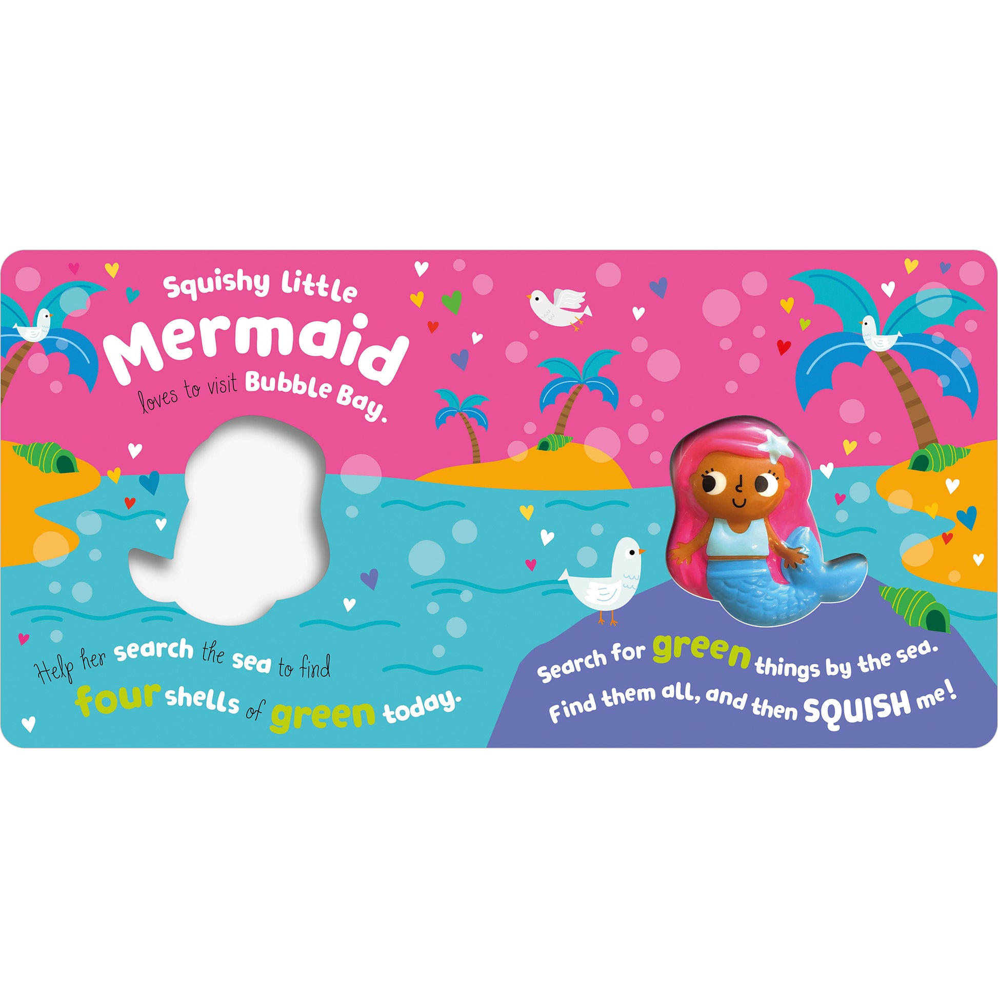 Squish 'n' Squeeze Mermaid Board Book - Chrysler Museum Shop