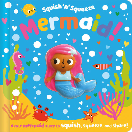 Squish 'n' Squeeze Mermaid Board Book - Chrysler Museum Shop