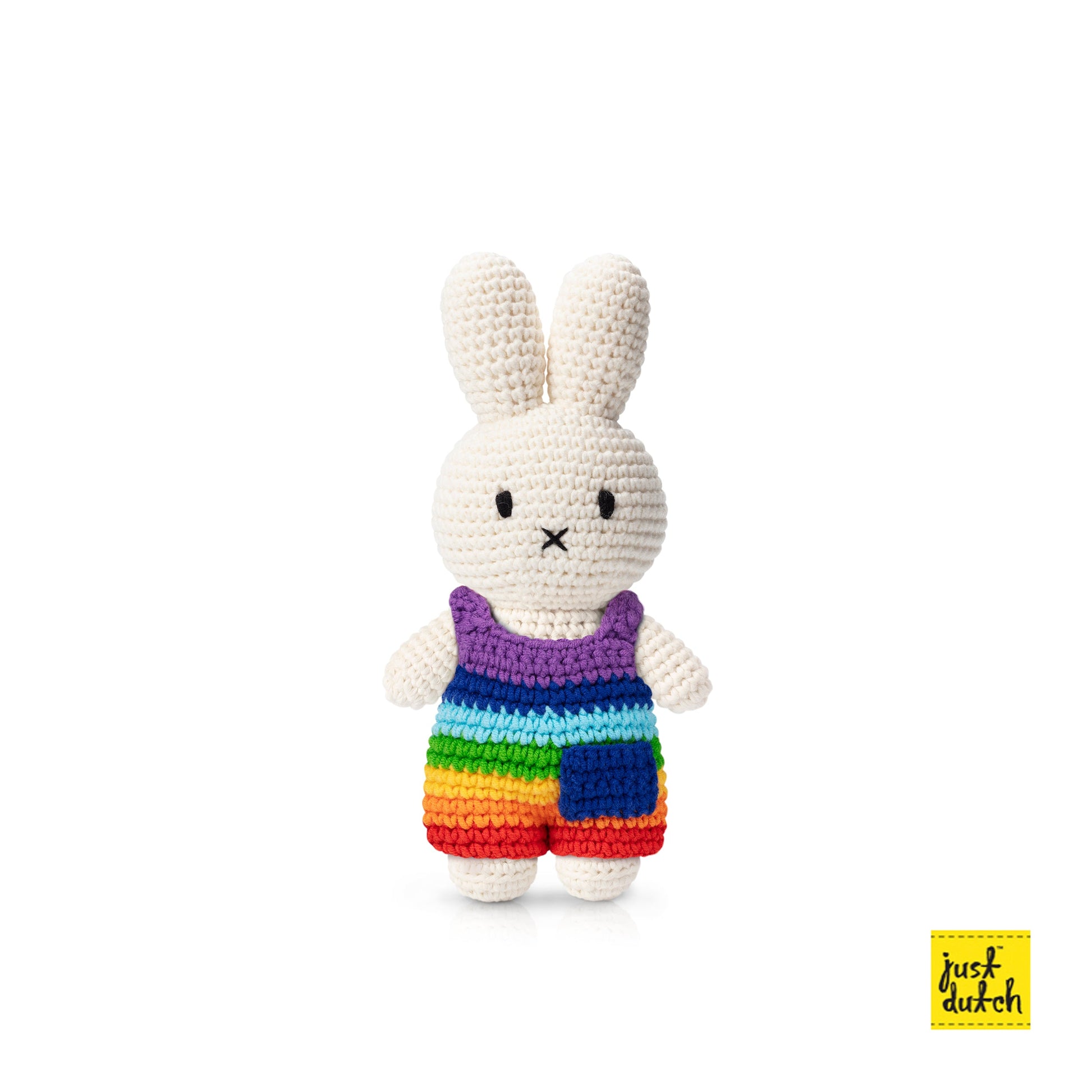 Miffy with Rainbow Jumpsuit - Chrysler Museum Shop