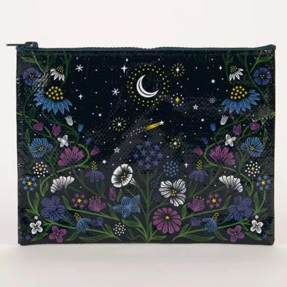 Bolso con cremallera Jardín estrellado