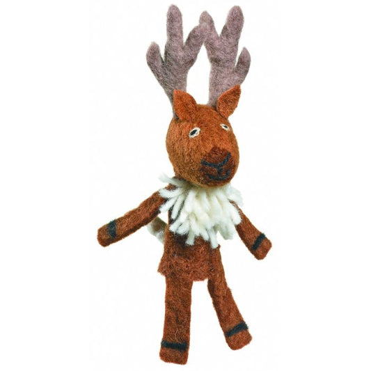 Wild Woolies Finger Puppet: Deer - Chrysler Museum Shop