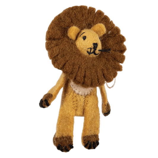 Wild Woolies Finger Puppet: Lion