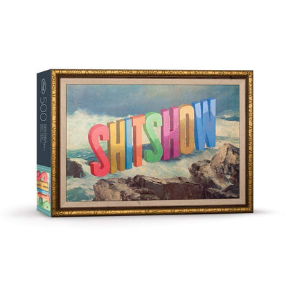 Wayne White "S#!†Show" 500-piece Jigsaw Puzzle