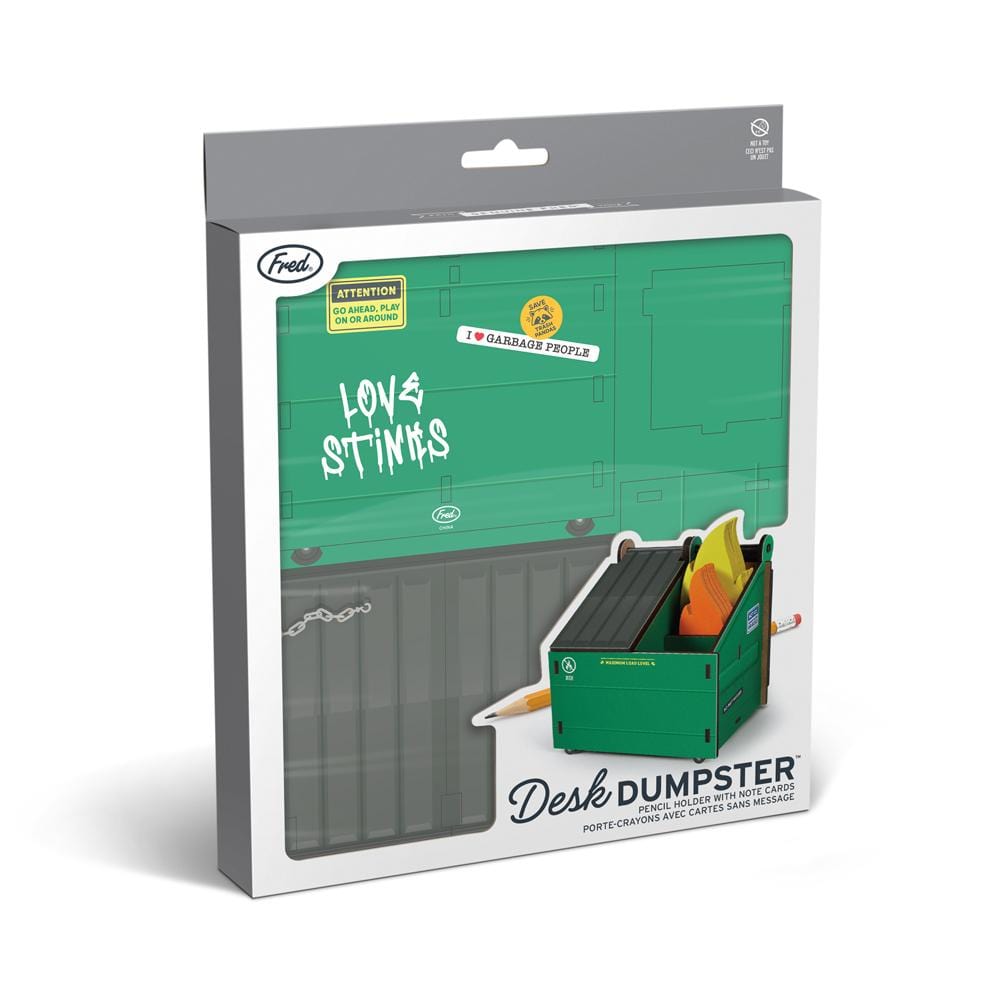 Desk Dumpster Pencil Holder (Package) - Chrysler Museum Shop