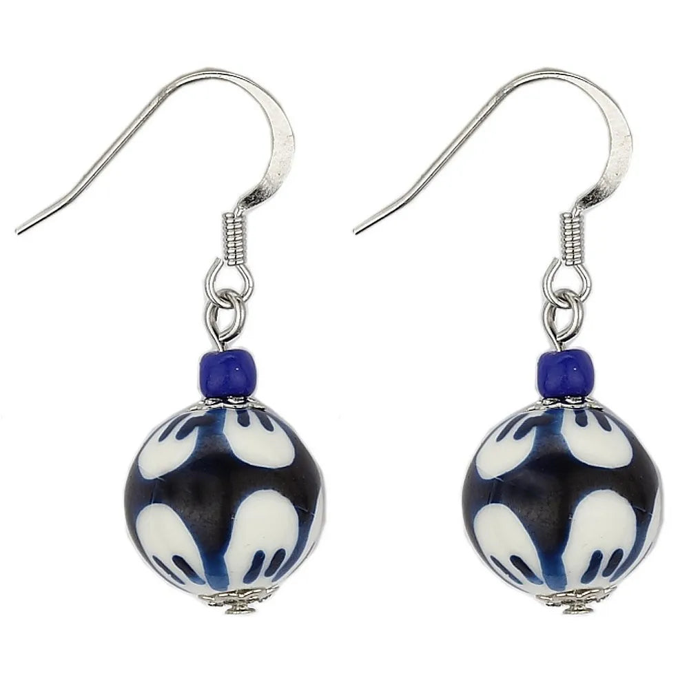 Tea Garden Drop Earrings (Abstract) - Chrysler Museum Shop