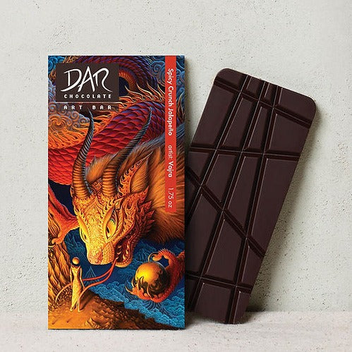 Art Bar: Knusprige Jalapeño-Schokolade