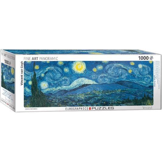 Van Gogh's "Starry Night" 1,000-piece Panoramic Puzzle