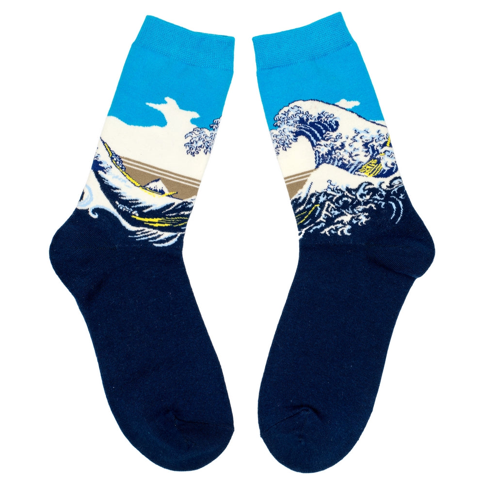 Hokusai's "Great Wave Off Kanagawa" Socks