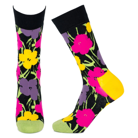 Andy Warhol Flower 73 Socks - Chrysler Museum Shop