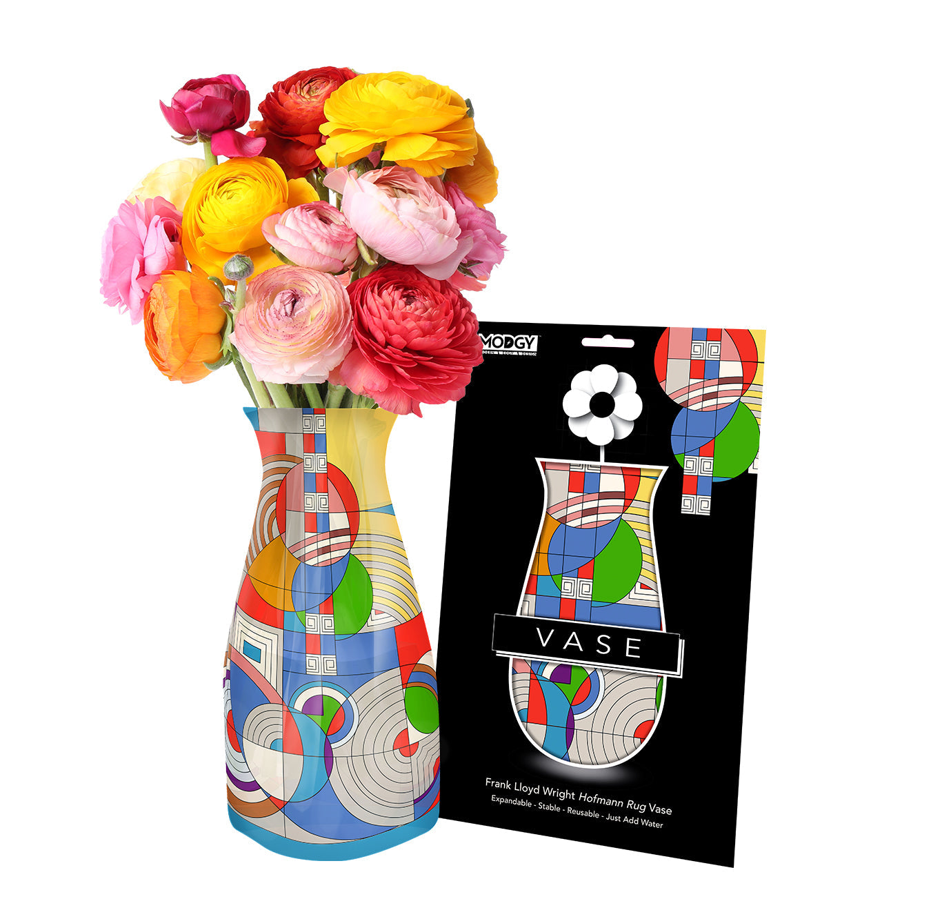Frank Lloyd Wright "Hoffman Rug" Expandable Vase