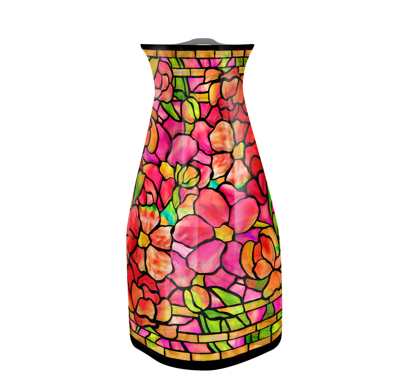 Tiffany „Pink Peonies“ Erweiterbare Vase