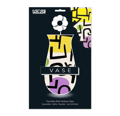 Paul Klee „Rich Harbour“ Erweiterbare Vase