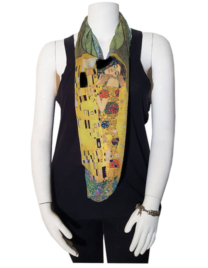 Überzieh-Tunika: Gustav Klimts „Der Kuss“