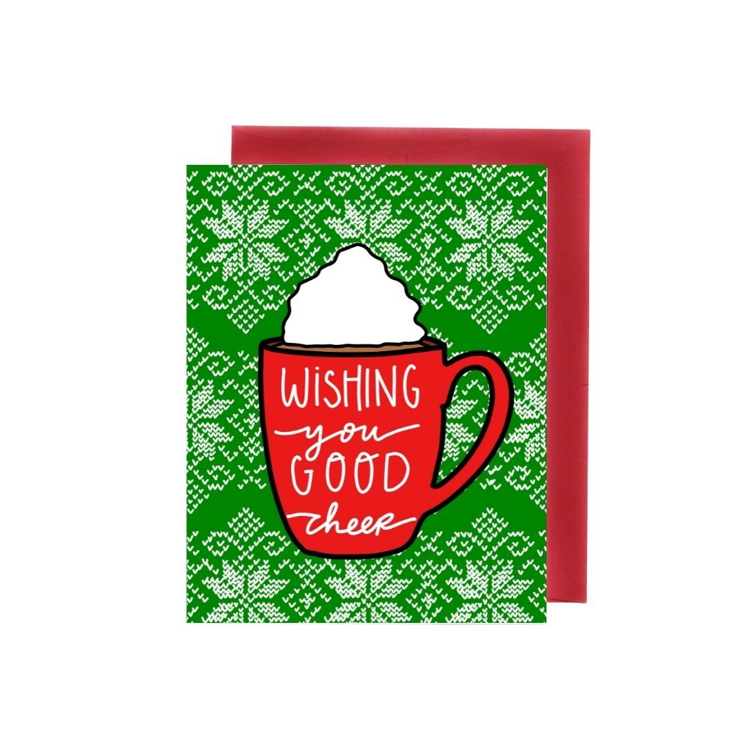 Wishing You Good Cheer Greeting Card - Chrysler Museum Shop