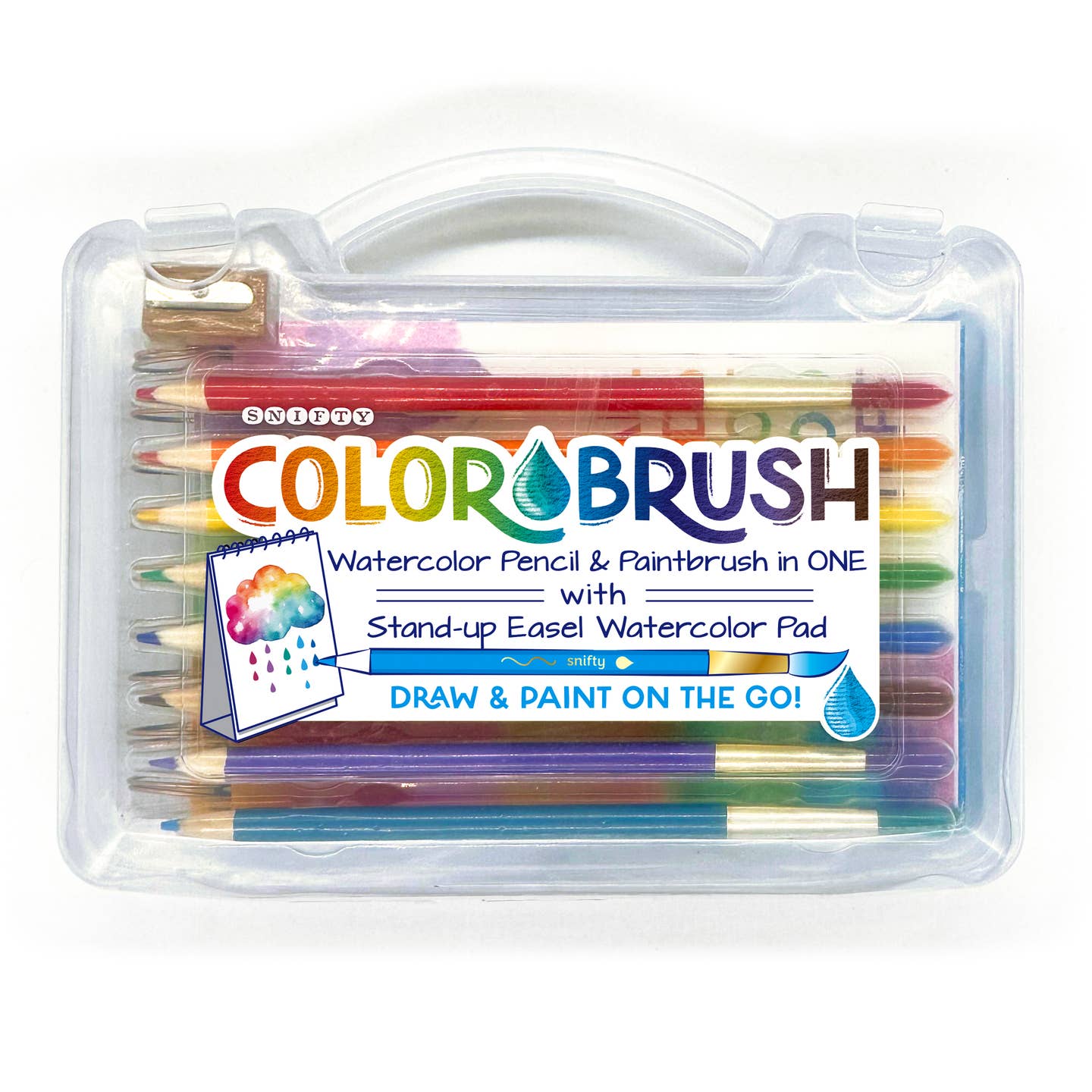 Colorbrush On the Go Watercolor Pencil & Paint Brush Kit - Chrysler Museum Shop