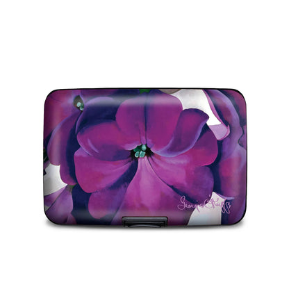 Georgia O'Keeffe "Petunia" Armored Wallet - Chrysler Museum Shop