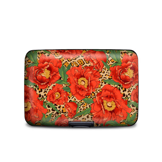 Armored Wallet: Leopard Poppy - Chrysler Museum Shop