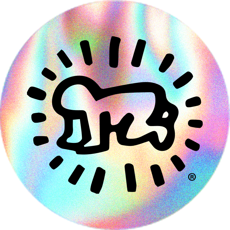 Radiant Baby by Keith Haring - Die-Cut Sticker - Chrysler Museum Shop