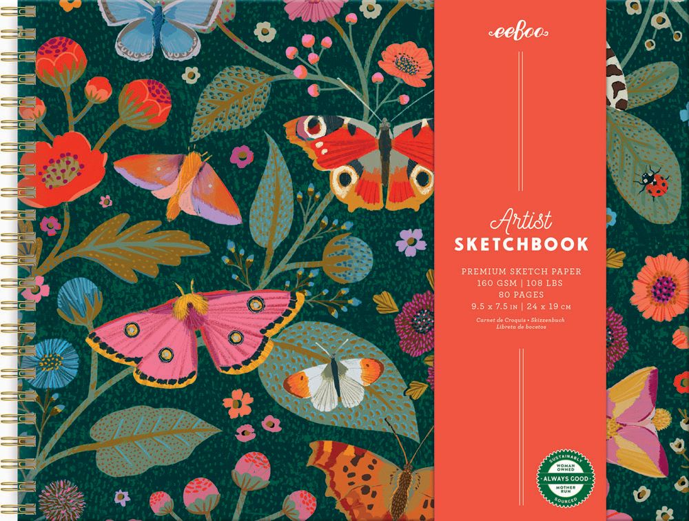 Hardcover Artist Sketchbook by Victoria Ball - Chrysler Museum Shop