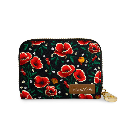 Frida Kahlo "Poppies" Zip Wallet - Chrysler Museum Shop