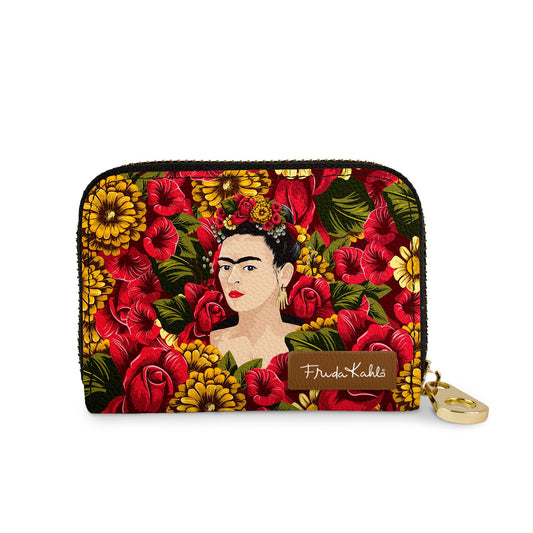 Frida Kahlo "Rose Portrait" Zip Wallet - Chrysler Museum Shop