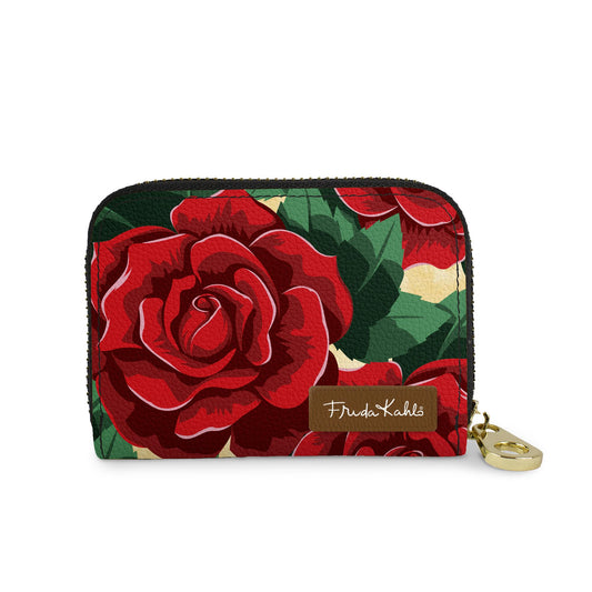 Frida Kahlo "Rose" Zip Wallet - Chrysler Museum Shop