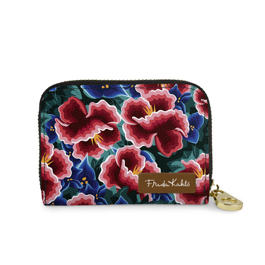 Frida Kahlo "Hibiscus" Zip Wallet - Chrysler Museum Shop