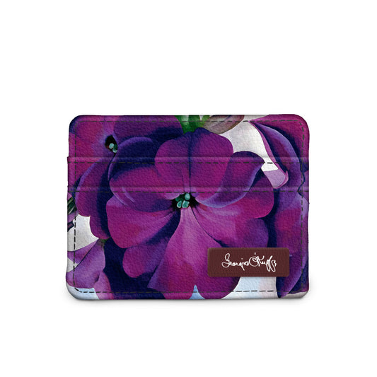 Georgia O'Keeffe "Petunia" Slim Wallet - Chrysler Museum Shop