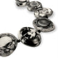 Black & White Swirls Necklace