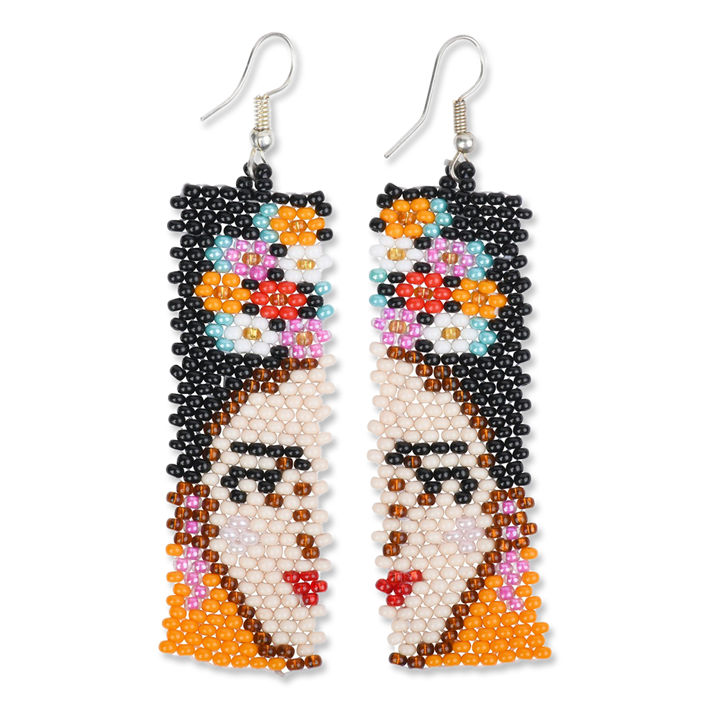 Beaded Frida Earrings