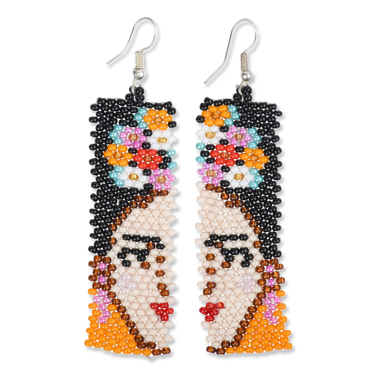 Beaded Frida Earrings