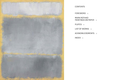 Mark Rothko: Paintings On Paper