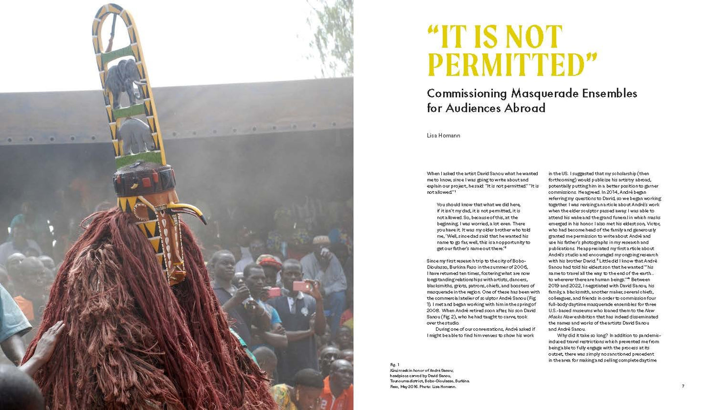 New African Masquerades:  Artistic Innovations and Collaborations