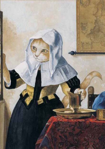 Boxed Notecards: Cats In Art