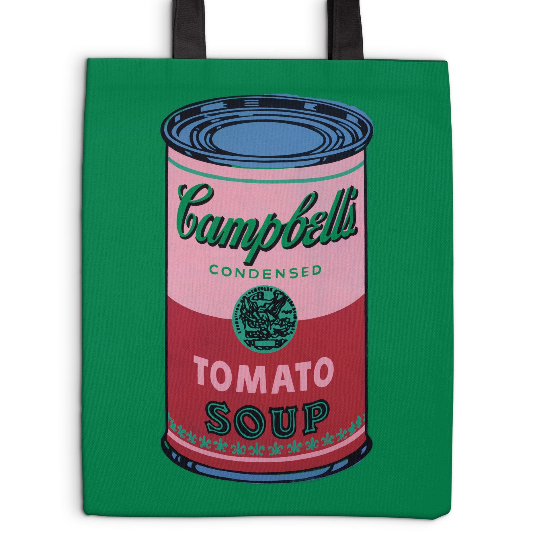 Warhol Soup Can Canvas Tote Bag