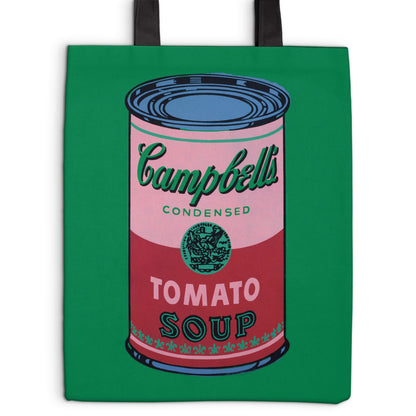 Warhol Soup Can Canvas Tote Bag